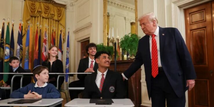 Trump Signs Executive Order to Promote AI Integration in U.S. K-12 ...
