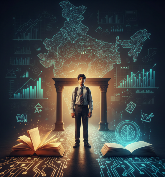 Economic Survey 2025–26, India education trends, NIPUN Bharat, vocational training India, secondary school retention, school leader insights, NEP 2020 progress